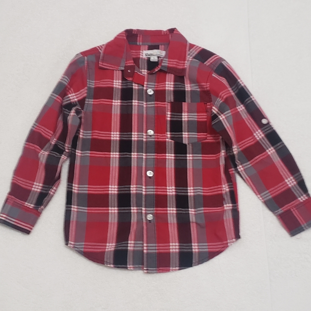 Kids Headquarters Boys Red Shirt